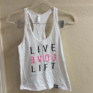 Live Love Lift Racerback Workout Top, Size S